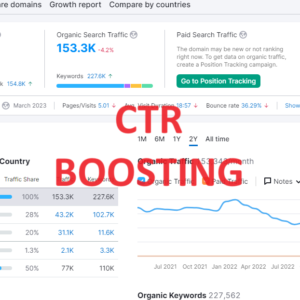 CTR Boosting - Search Clicks Injection